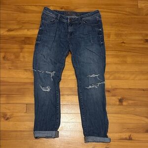 Mavi Emma Boyfriend Distressed Jeans